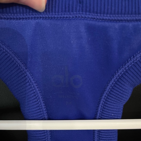 SOLD Alo Ribbed Racerback Yoga Tank - Picture 3 of 3